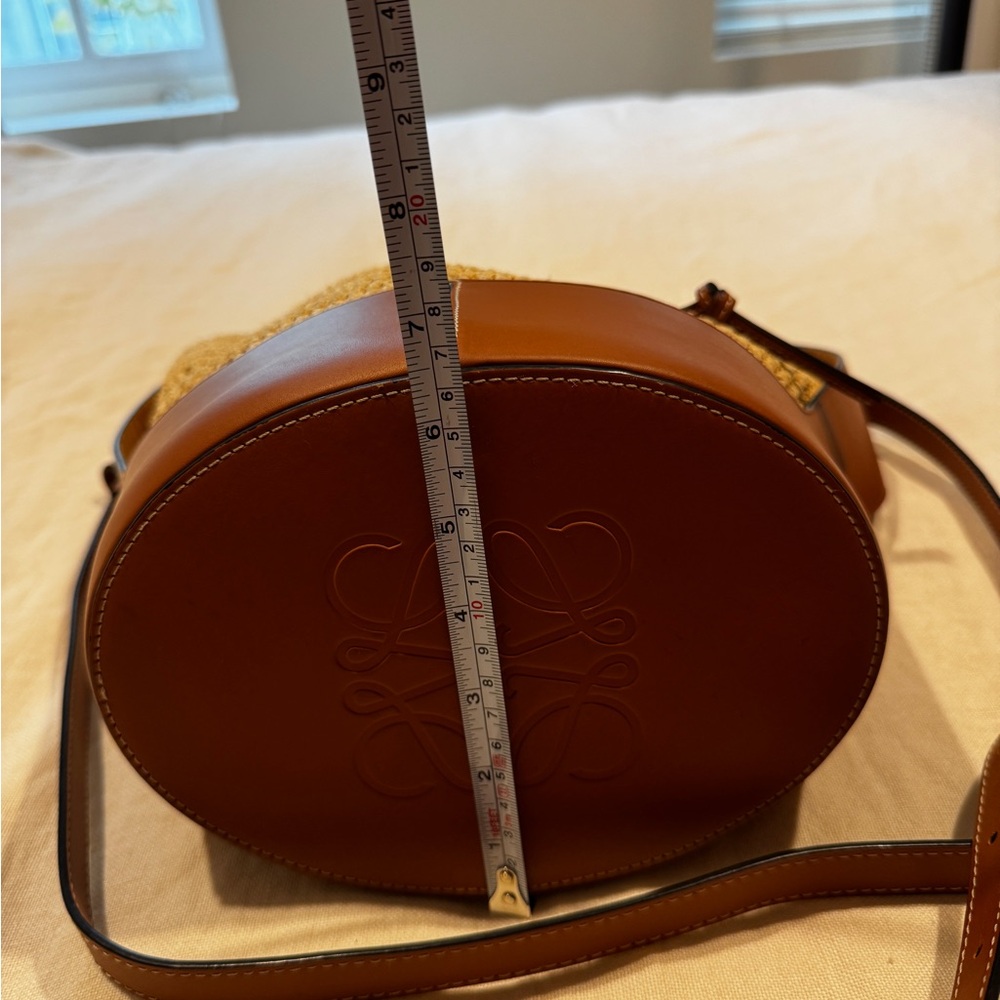 Loewe raffia balloon Bucket Bag by JW Anderson large size - Picture 8 of 10
